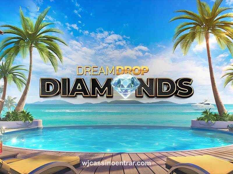 Imagem do jogo Dream Drop Diamonds no WJ Cassino